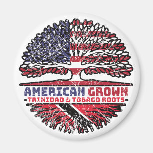Trinidad und Tobago USA USA Vereinigte Staaten Magnet