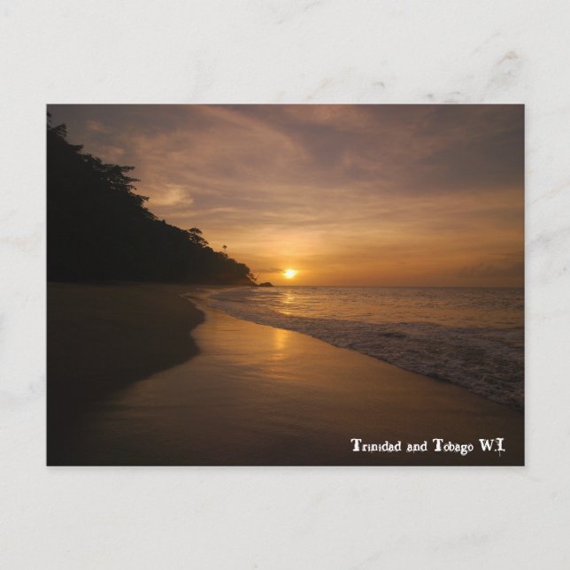 Trinidad und Tobago W.I. Postkarte (Vorderseite)