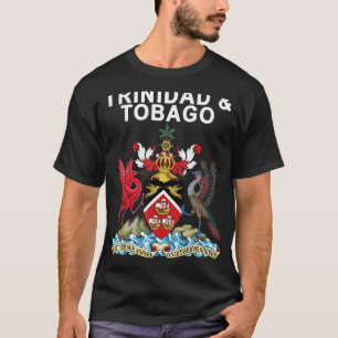 Trinidad und Tobago Wappen T - Shirt 1