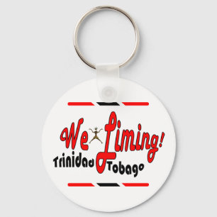 Trinidad und Tobago wir kalkend Schlüsselanhänger