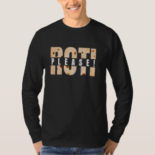 Trinidadian Food Roti Flatbread Trinidad und Tobag T-Shirt