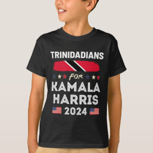 Trinidadians für Kamala Harris 2024 Trinidad und T T-Shirt