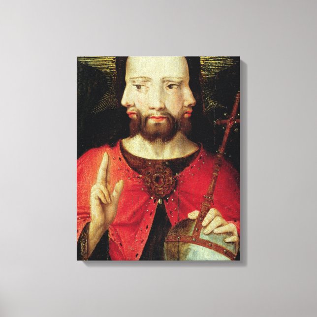 Trinitarian Christ, c.1500 Leinwanddruck (Vorderseite)