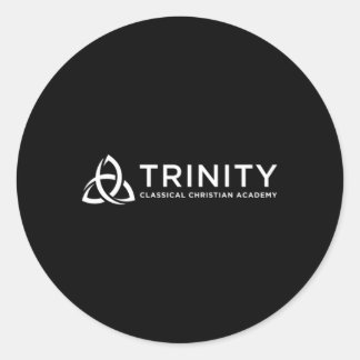 Trinity Al Christlich Academy Runder Aufkleber