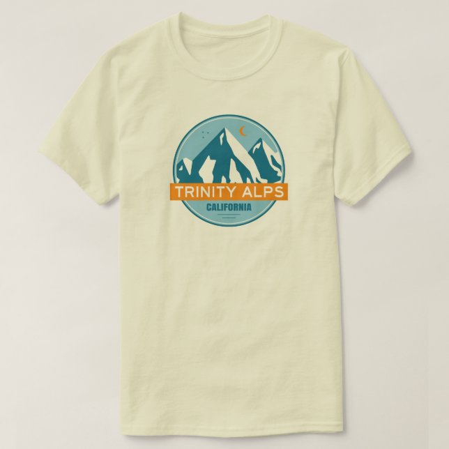 Trinity Alps Kalifornien T-Shirt (Design vorne)