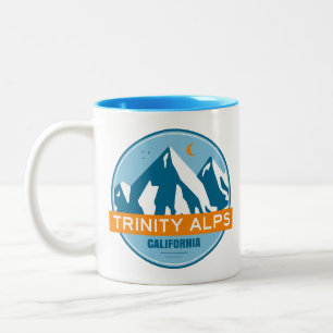 Trinity Alps Kalifornien Zweifarbige Tasse