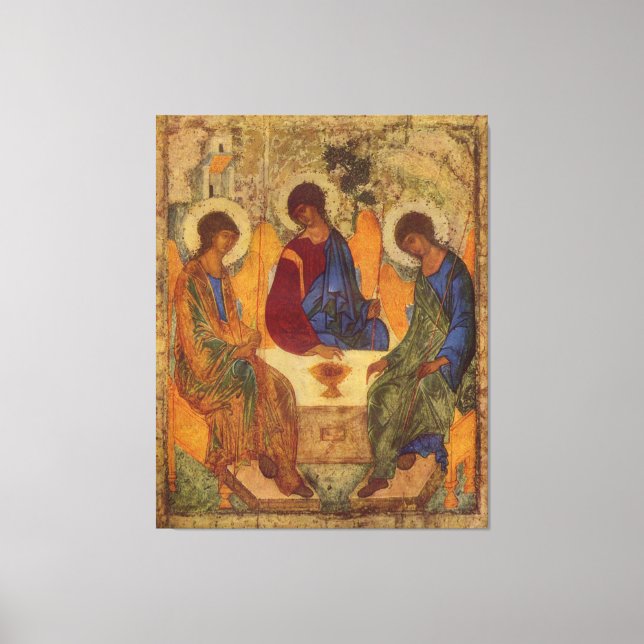 Trinity Angels at Mamre Leinwanddruck (Vorderseite)