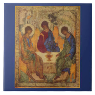 Trinity Angels auf der Mamre Keramik Tile Fliese