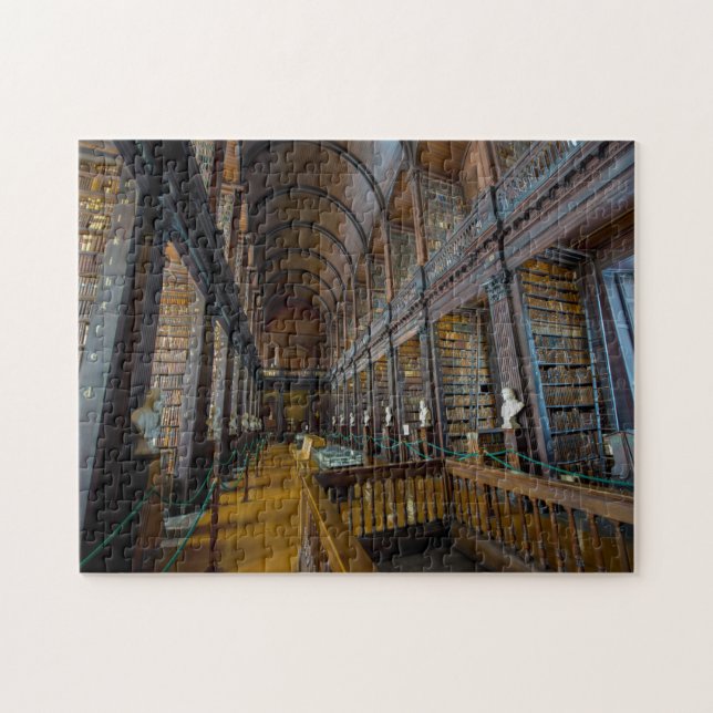 Trinity Bibliothek Dublin Irland. Puzzle (Horizontal)