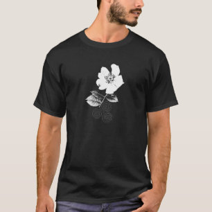 Trinity Blume Wild-Rose Triple Spiral Triskelion T-Shirt