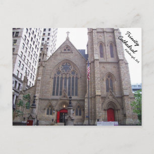 Trinity Cathedral in Downtown Pittsburgh, PA Postkarte