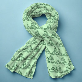 Trinity Celetic Knot Irish Green St Patrick's Day Schal