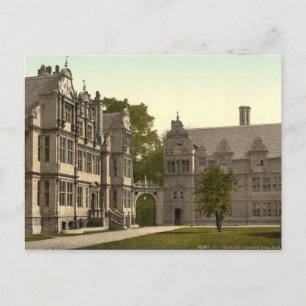 Trinity College, Oxford, England Postkarte