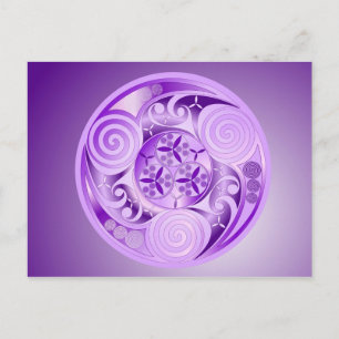 Trinity Corcra Postkarte