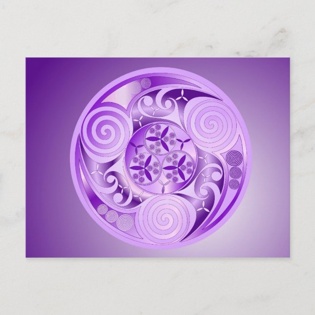 Trinity Corcra Postkarte (Vorderseite)