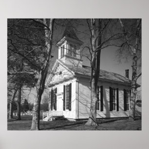 Trinity Gewerkschaft School Church Poster