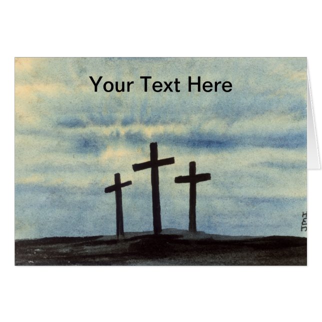 Trinity Grußkarte (Vorderseite (Horizontal))