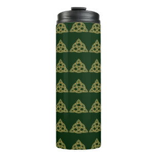 Trinity-Knoten Grüne Thermotassen Thermosbecher