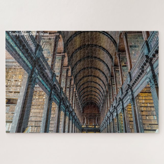 Trinity Library Dublin Irland Puzzle (Horizontal)