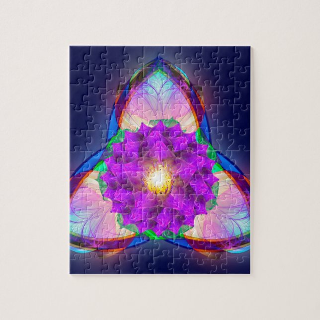 Trinity Lotus Puzzle (Vertikal)