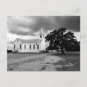 Trinity Lutheran Church - Fedor, Texas - Postcard Postkarte