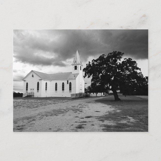 Trinity Lutheran Church - Fedor, Texas - Postcard Postkarte (Vorderseite)