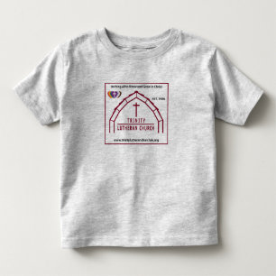 Trinity Lutheran Gray Kids Kleinkind T-shirt