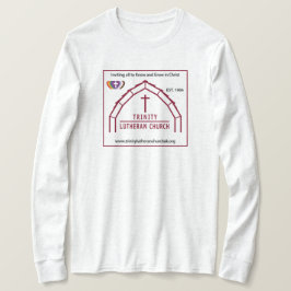Trinity Lutheran White Adult Long Shirt