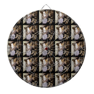 Trink Dieb Cat von Shirley Taylor Dartscheibe
