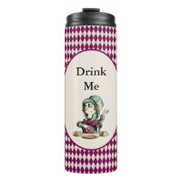 Trink Mad Hatter Alice im Wunderland Magenta