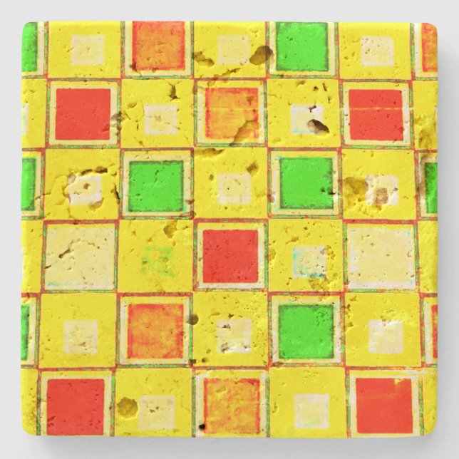 TRINK TILE STILE DESIGN STEINUNTERSETZER (Vorderseite)