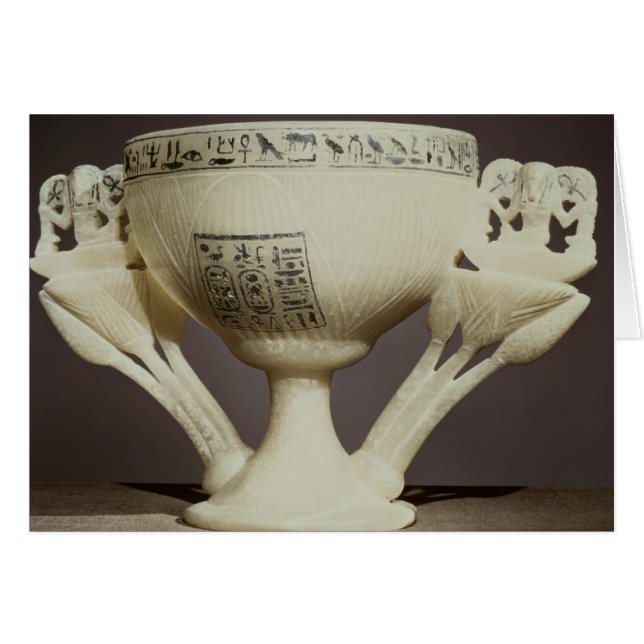 Trinkbecher in Form von halbgeöffnetem Lotus (Vorderseite (Horizontal))