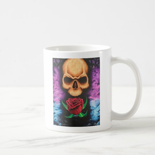 Trinkbehälter "Atomschädel"-Tasse Kaffeetasse (Rechts)