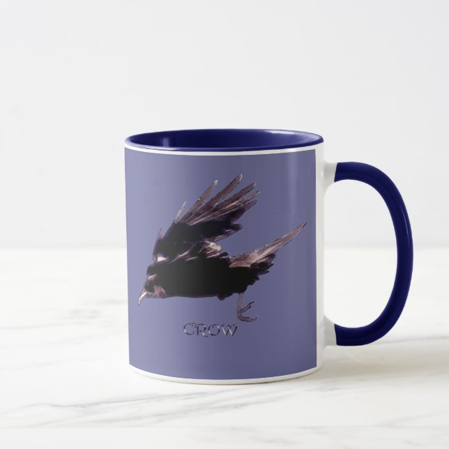 Trinkbehälter für Crow-Liebhaber Tasse (Rechts)
