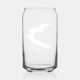 Trinkbehälter Moon Heart Dosenglas