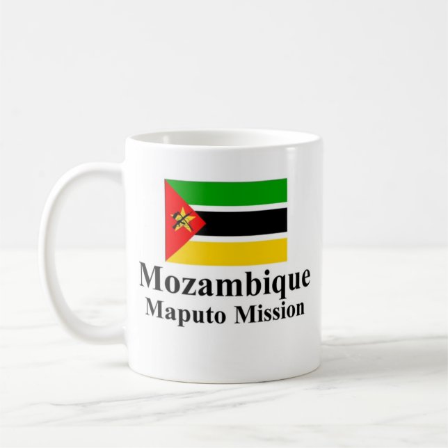 Trinkbehälter Mosambiks Maputo Kaffeetasse (Links)