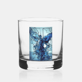 Trinkbehälter Set Blue Angel Whiskyglas