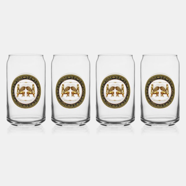 Trinkbehälter Set Dosenglas (Vorderseite)