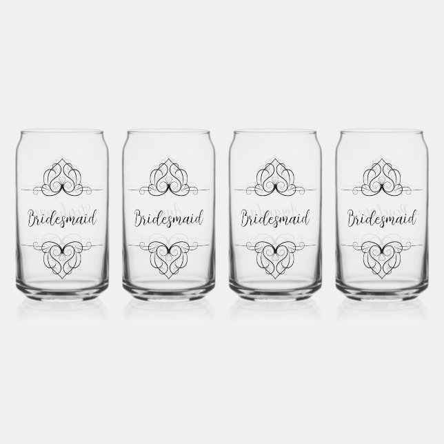 Trinkbehälter Set Dosenglas (Vorderseite)