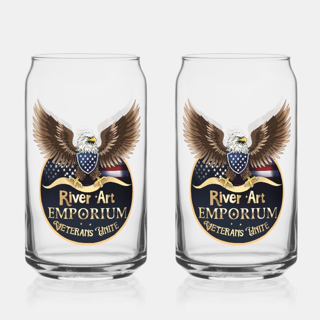 Trinkbehälter Set Dosenglas (Vorderseite)