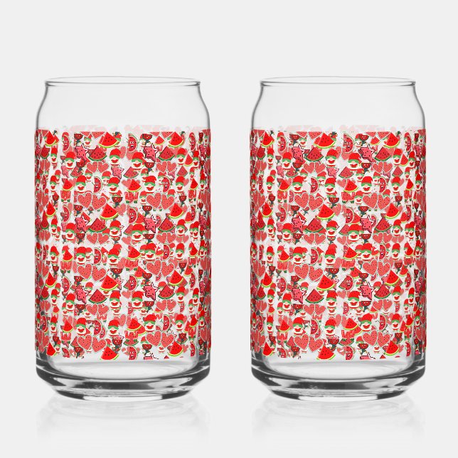 Trinkbehälter Set Dosenglas (Vorderseite)