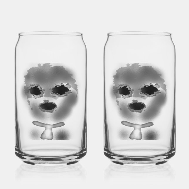 Trinkbehälter Set Dosenglas (Vorderseite)