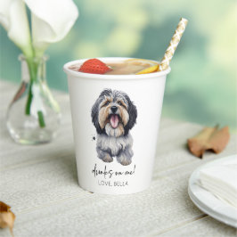 Trinke auf mich! Havanese Dog Wedding Pappbecher
