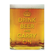 Trinke Bier und mach weiter