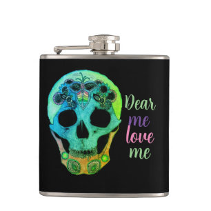 Trinke dein Gift Hip Flask Flachmann