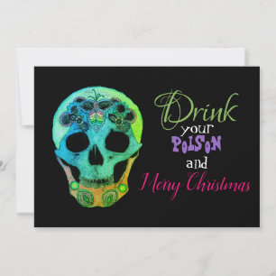 Trinke dein Gift und Frohe Weihnachten Einladung