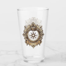 Trinke dein Schicksal Vintage-Schlange Gothic-Glas