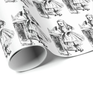 Trinke Mich Alice im Wunderland Geschenkpapier