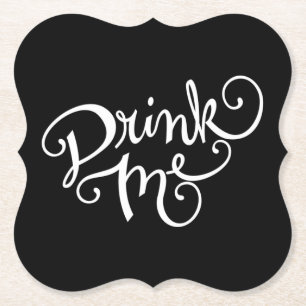 Trinke Mich Kalligrafie Untersetzer