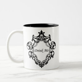 Trinke mich! zweifarbige tasse